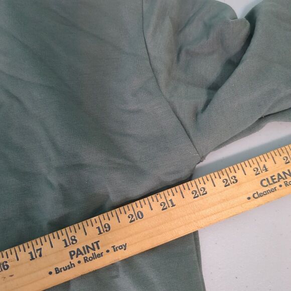 FREE FLY Women's xl extra large Thermal Fleece Open Cardigan - Olive - Picture 3 of 5